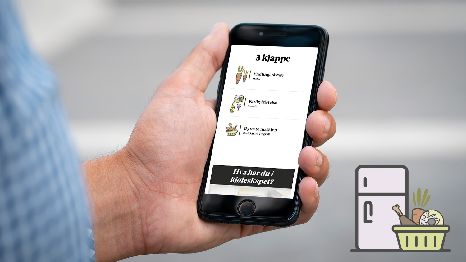3 kjappe - mockup