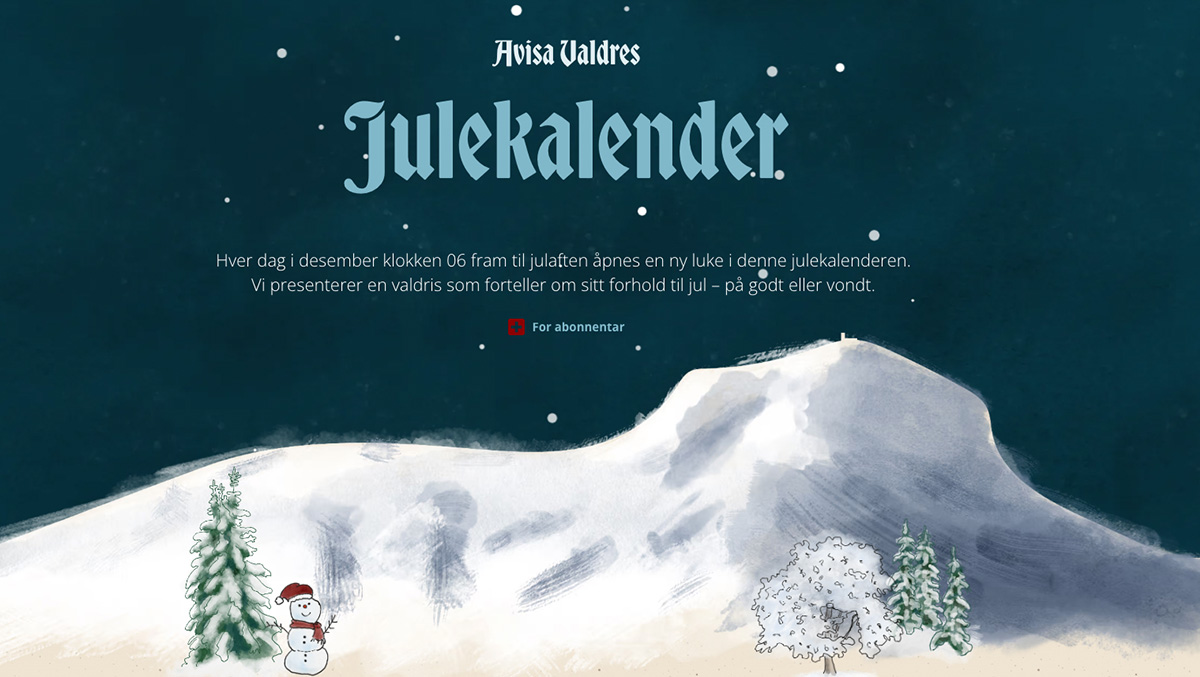 Julekaldner Valdres