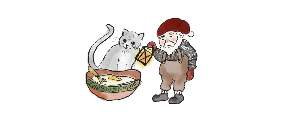 Nisse og katt
